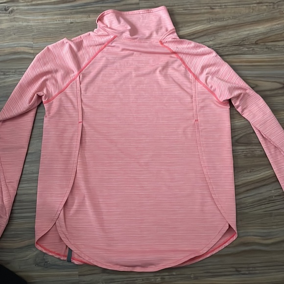 Columbia, pink long sleeve turtleneck, workout material - Picture 4 of 4